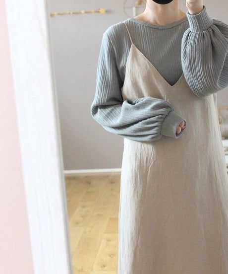 soufflé knit 2way cardigan/ladies