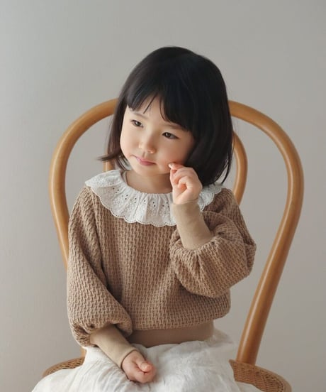 scallop soufflé knit