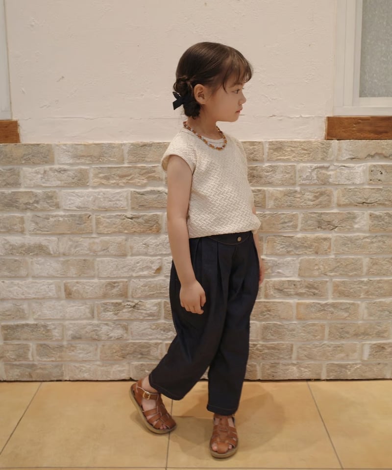 レオナール  ♡ フレンチスリーブ　トップス ♡ LL n'OrLABEL接触冷感フレンチスリーブトップス』