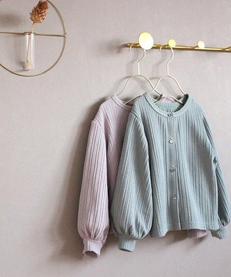 soufflé knit cardigan/100〜120
