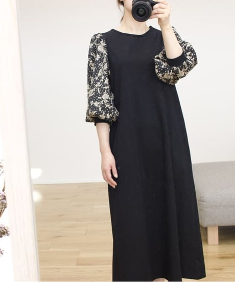 Chouquette one-piece/7分袖