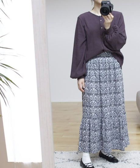 soufflé knit 2way cardigan