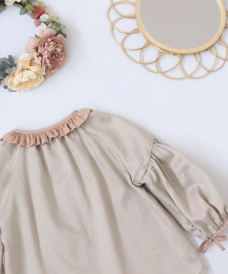 90/100 color scheme ribbon blouse