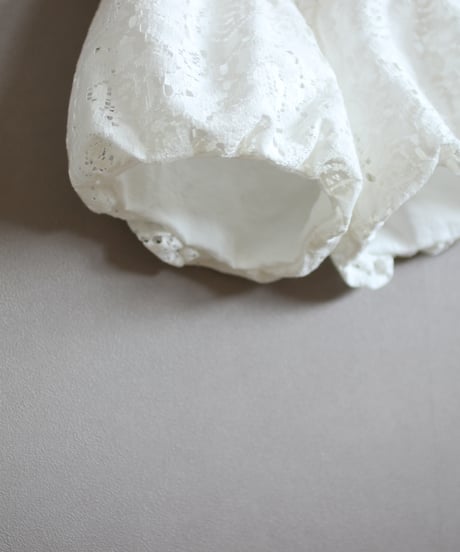 Flower lace balloon pants