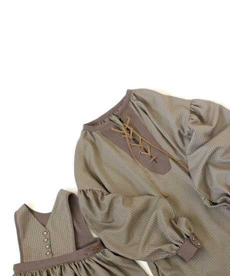 lace up one-piece