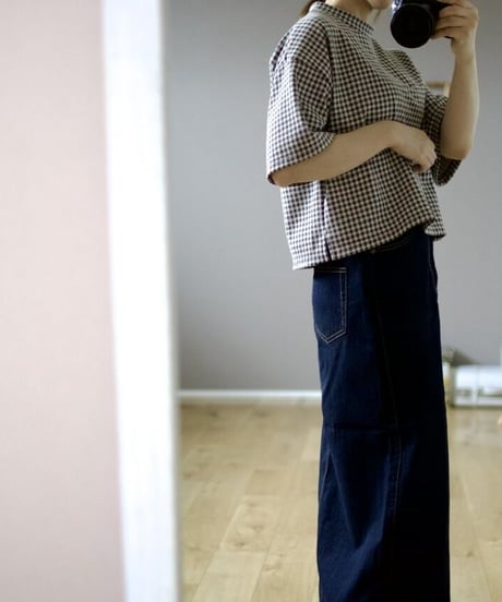 mock neck cut and sew