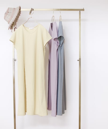 slit long knit tops