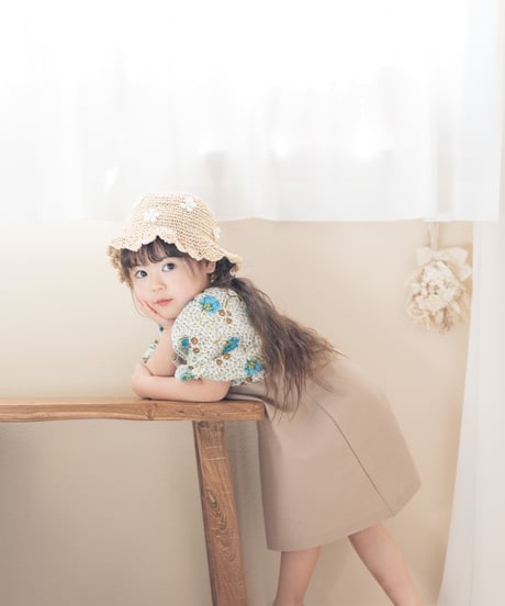 square neck chouquette one-piece