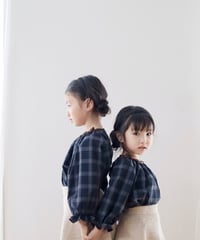 shoulder ribbon blouse
