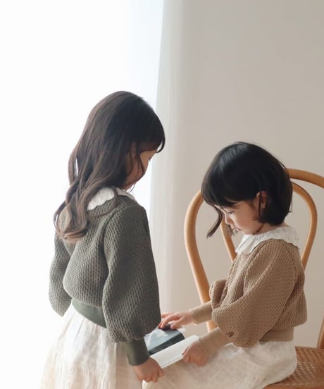 scallop soufflé knit