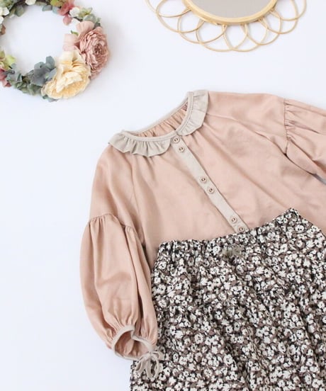 90/100 color scheme ribbon blouse