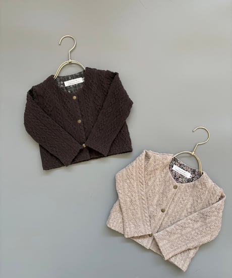 Alan knit cardigan/120~140