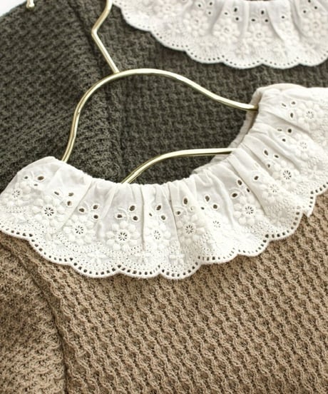 scallop soufflé knit