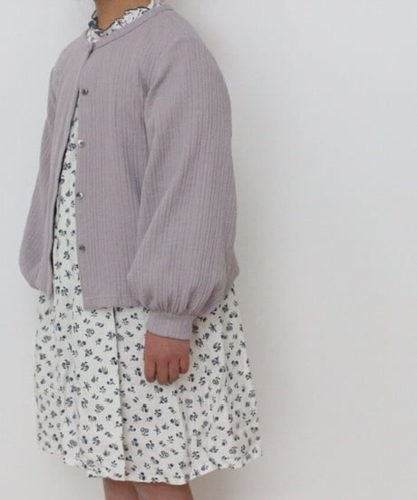 soufflé knit cardigan/100〜120