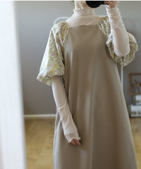 square neck chouquette one-piece