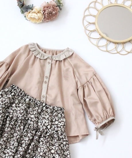 120/130  leopard flower tiered skirt
