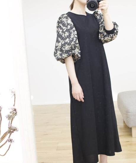 Chouquette one-piece/7分袖