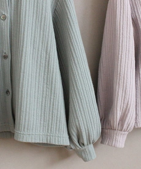 soufflé knit 2way cardigan/ladies