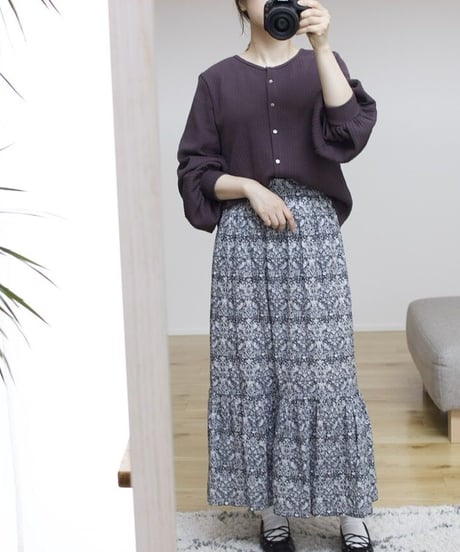 soufflé knit 2way cardigan
