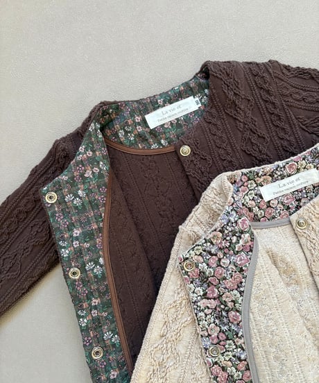 Alan knit cardigan/80~110