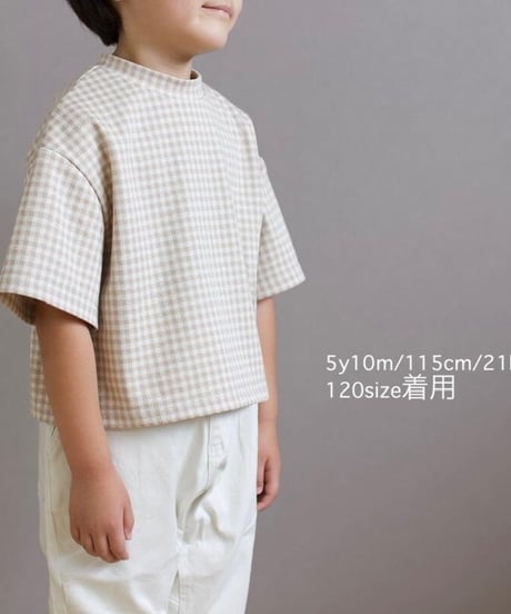 mock neck cut and sew/130･140