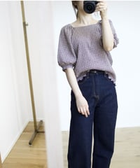 square neck cut&sew