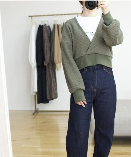 cache-coeur knit