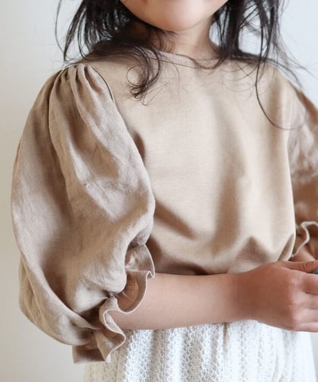 chouquette cut&sew/organic cotton×french linen