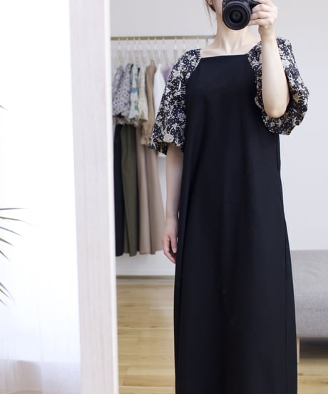 square neck chouquette one-piece