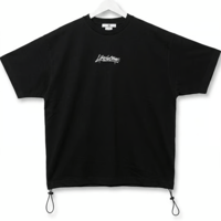 ドローコードTシャツ(ブラック/ホワイト)