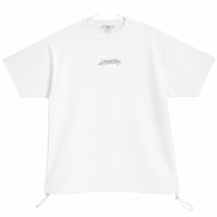 ドローコードTシャツ(ホワイト/ブラック)