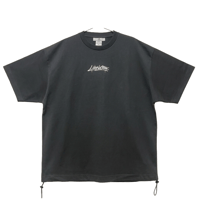 ドローコードTシャツ(スミ/ホワイト)