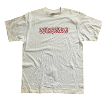 グラフィティTシャツ白