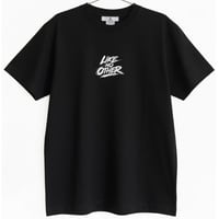 LNOグラフィティロゴTシャツ(ブラック/ホワイト)