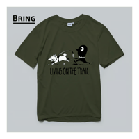 KIDS【IZU TRAIL Journey】DOG Tee カーキ