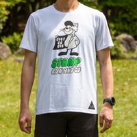 【STAMP RUN&CO】GRAPHIC RUN TEE（DIET OR DIE）