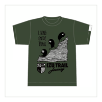 KIDS【IZU TRAIL Journey】TRAIL Tee　オリーブ