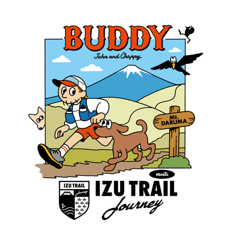 【BUDDY John and Chappy meets ITJ】 - Mt.DARUMA - ホワイト