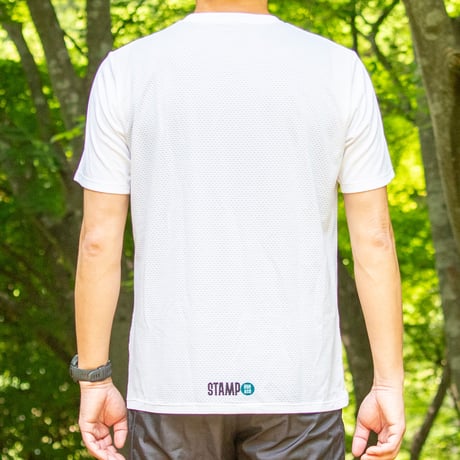 【STAMP RUN&CO】GRAPHIC RUN TEE -Sweet Trail-