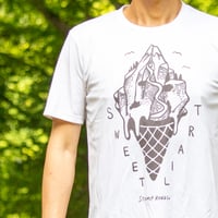 【STAMP RUN&CO】GRAPHIC RUN TEE -Sweet Trail-