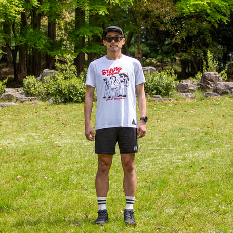 【STAMP RUN&CO】GRAPHIC RUN TEE（WALK ON THE WILD SIDE）