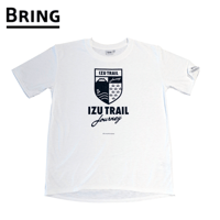 【IZU TRAIL Journey】 Emblem TEE  ホワイト　※バックプリントなし