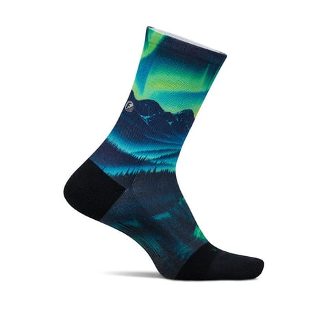 【Feetures】ELITE LIGHT CUSHION MINI CREW AuroraGlow