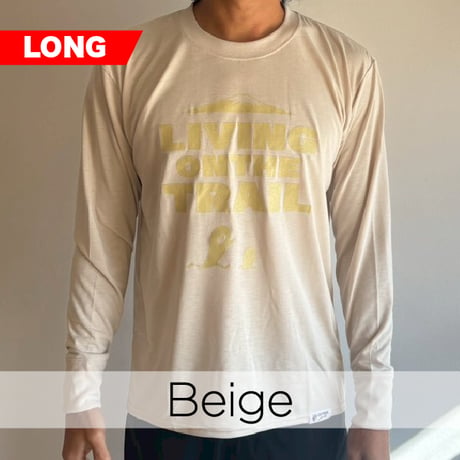 LIVING ON THE TRAIL 2025 Long Sleeve Tee　6色展開