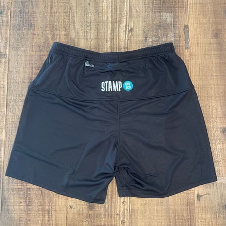 【STAMP RUN&CO】STAMP EASY RUN SHORTS (BLACK)