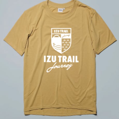 【IZU TRAIL Journey】Emblem Tee 2024 コヨーテイエロー