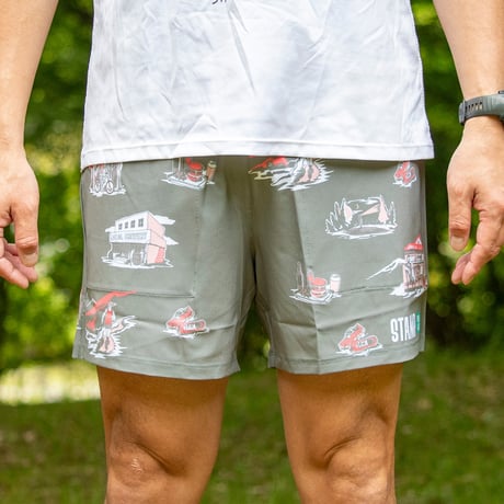 【STAMP RUN&CO】3 POCKET SHORTS -LOCAL MOUNTAIN-