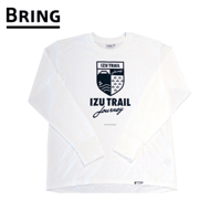 【IZU TRAIL Journey】 Emblem LS TEE ホワイト ※バックプリントなし
