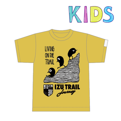 KIDS【IZU TRAIL Journey】TRAIL Tee コヨーテイエロー