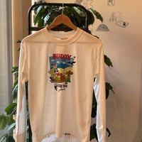 【BUDDY John and Chappy meets ITJ】- Mt.DARUMA - LS Tee ホワイト